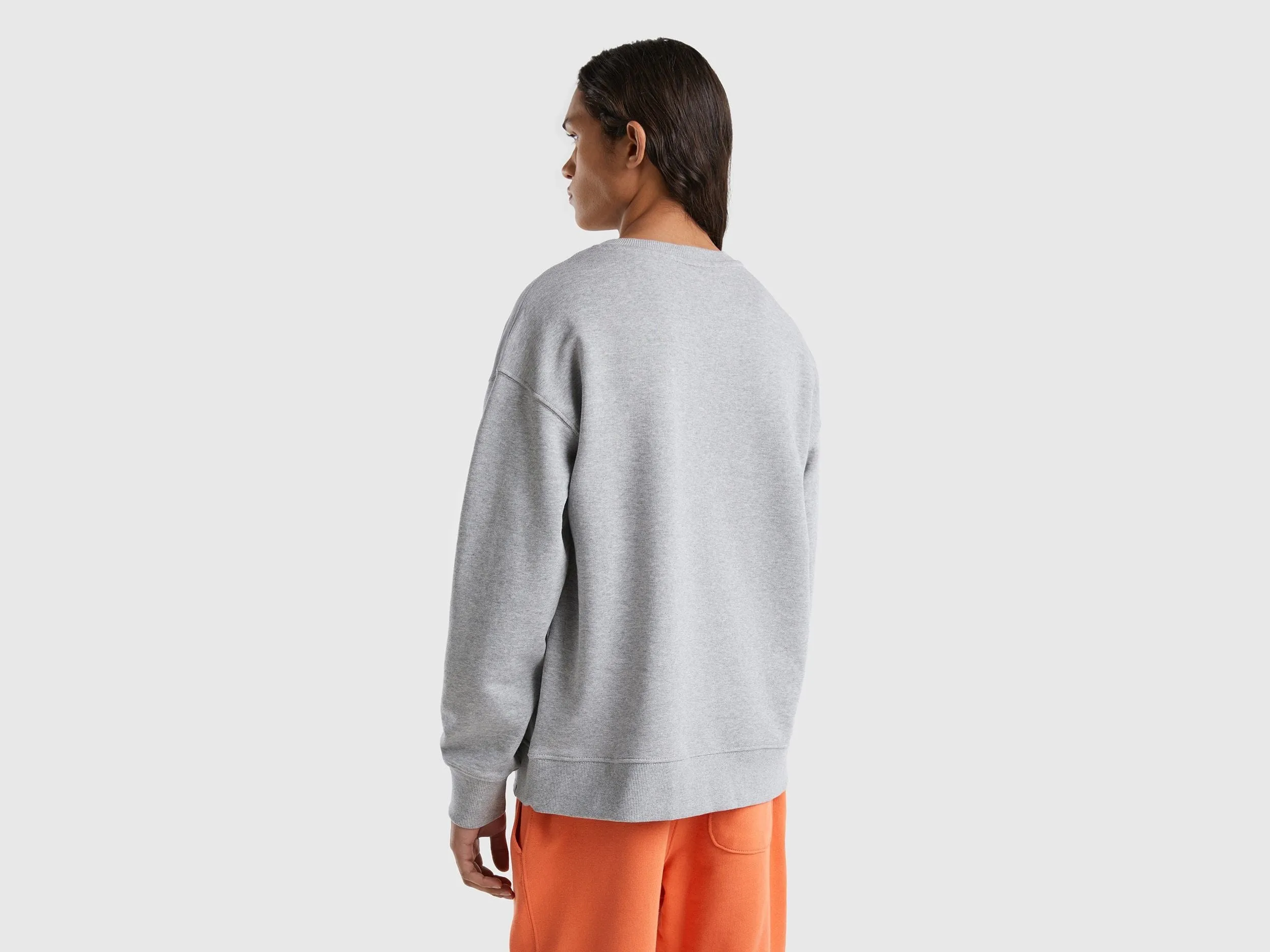 100% cotton pullover sweatshirt