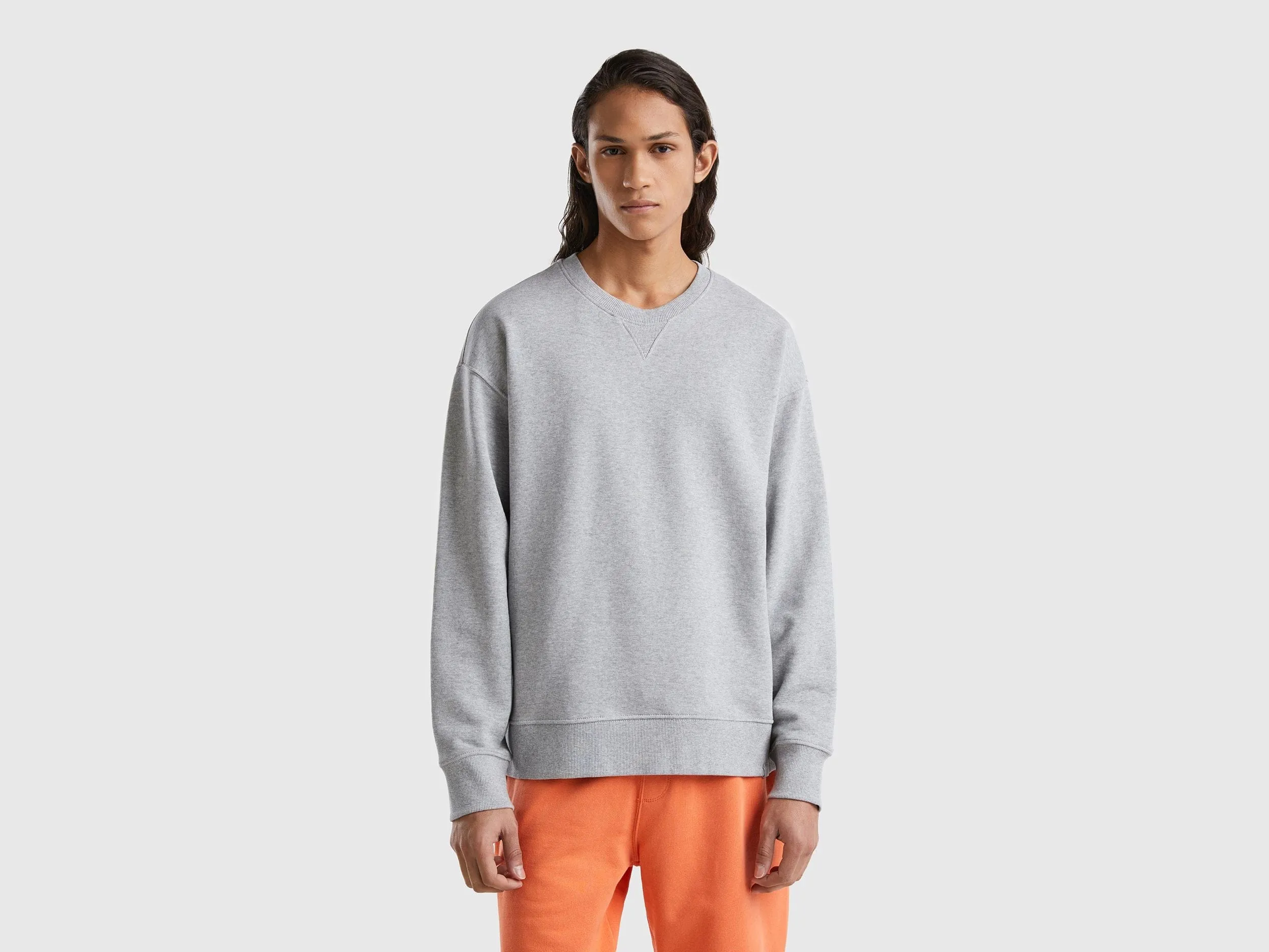 100% cotton pullover sweatshirt