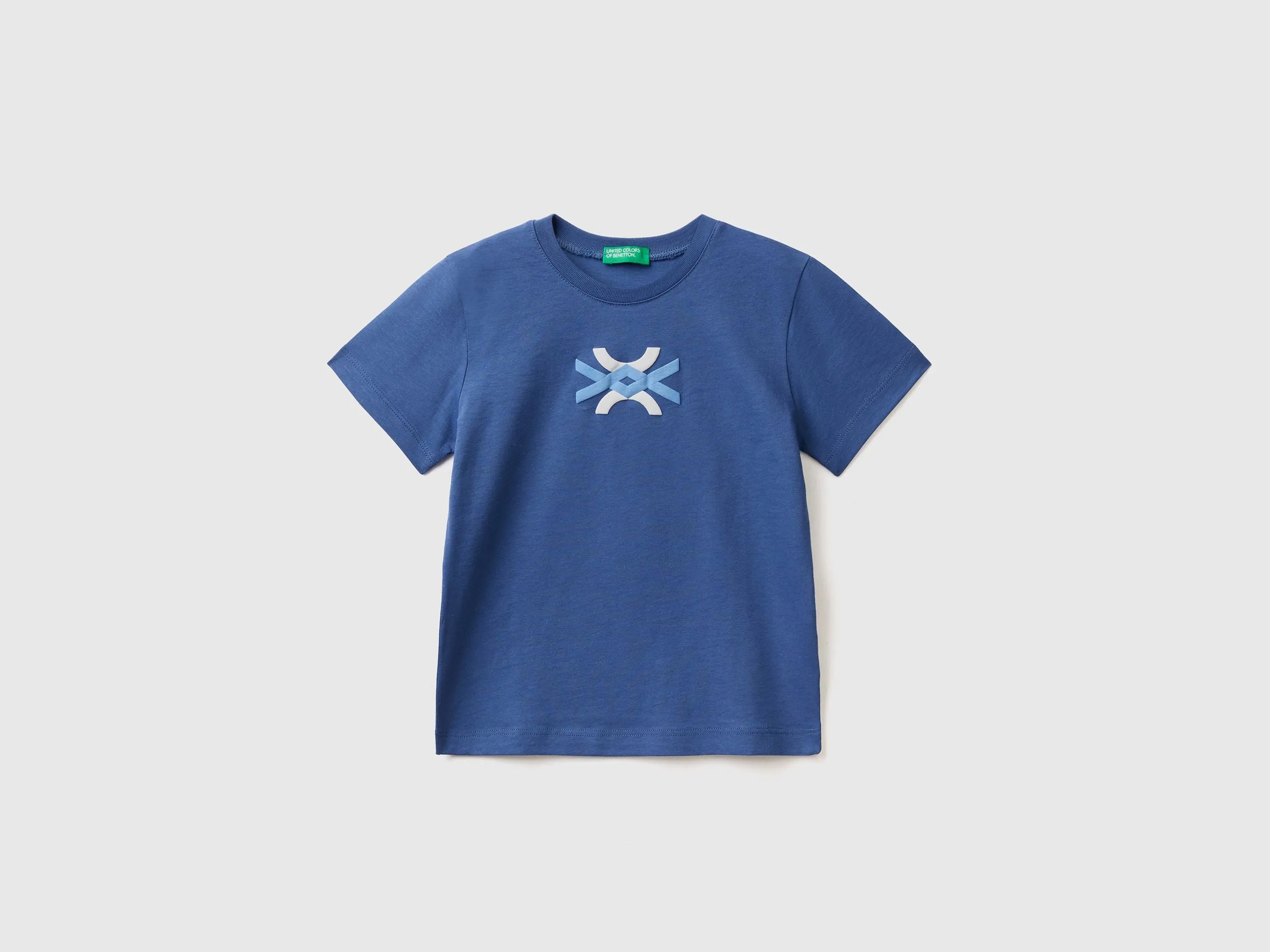 100% organic cotton t-shirt with logo