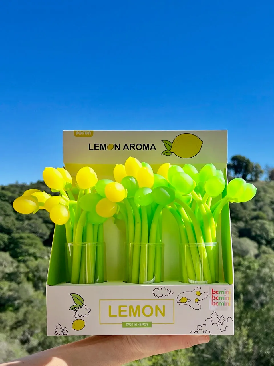 22465 LEMON WIGGLE GEL PEN-48