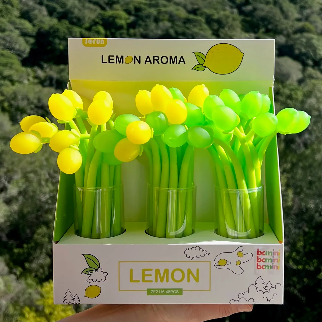 22465 LEMON WIGGLE GEL PEN-48