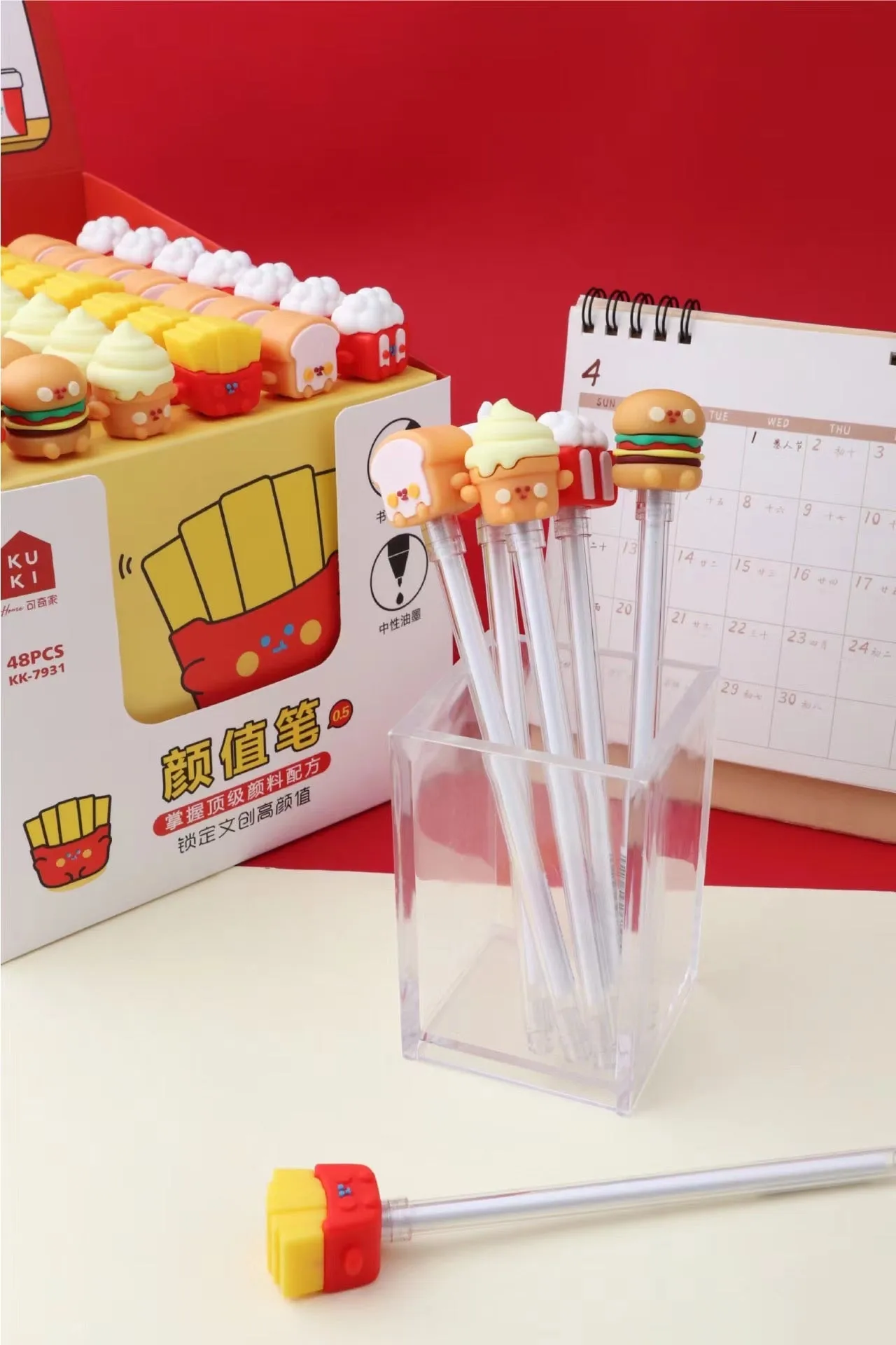 224752 FAST FOOD GEL PEN-42