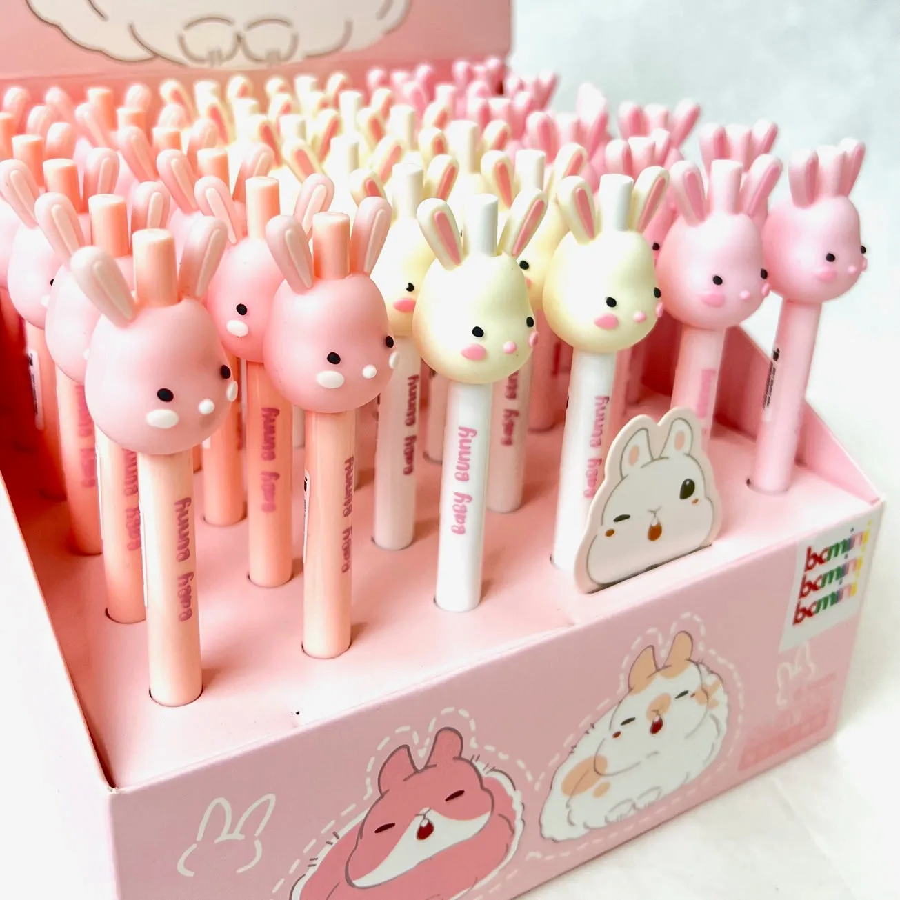 224832 BUNNY RABBIT RETRACTABLE GEL PEN-31