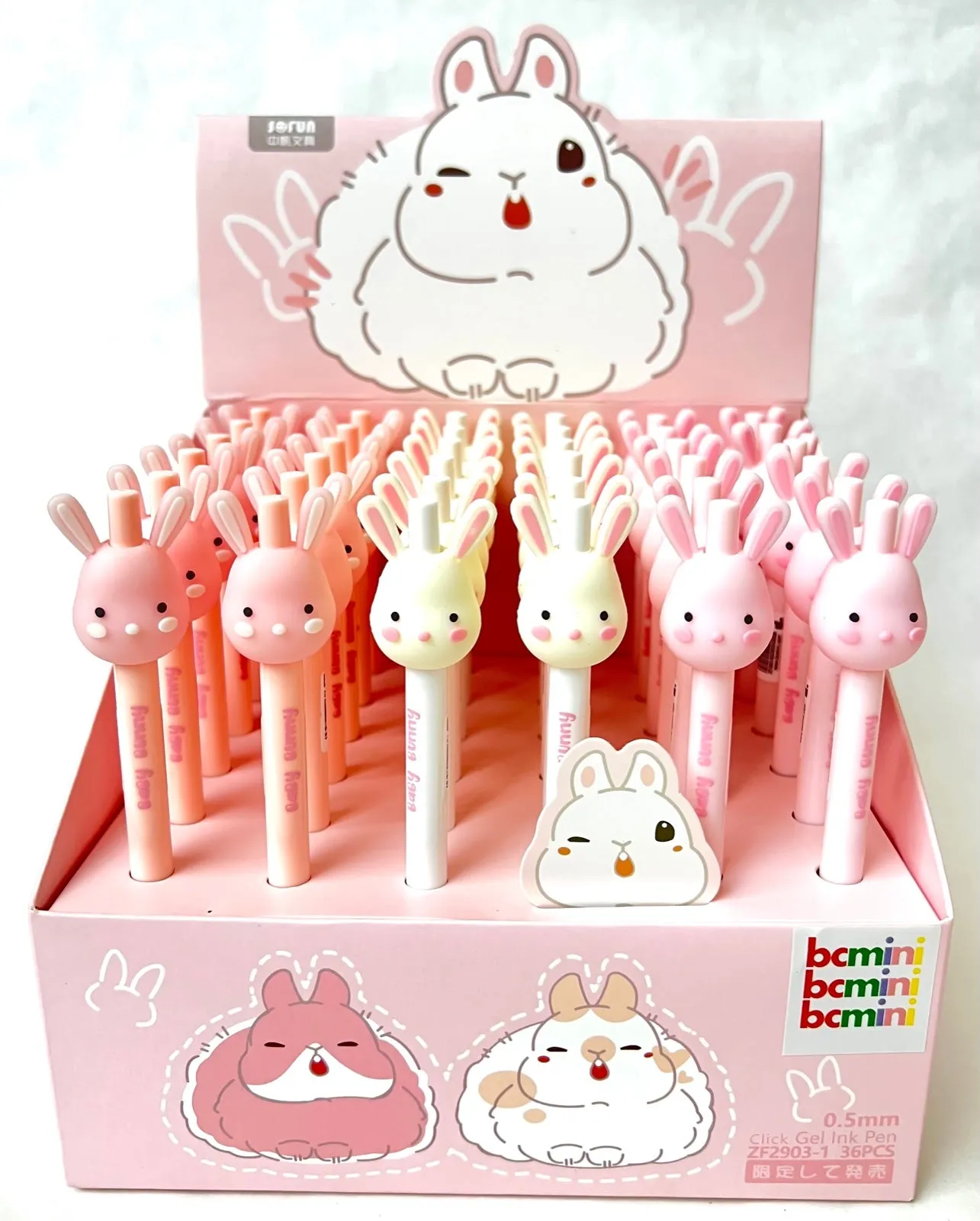 224832 BUNNY RABBIT RETRACTABLE GEL PEN-31