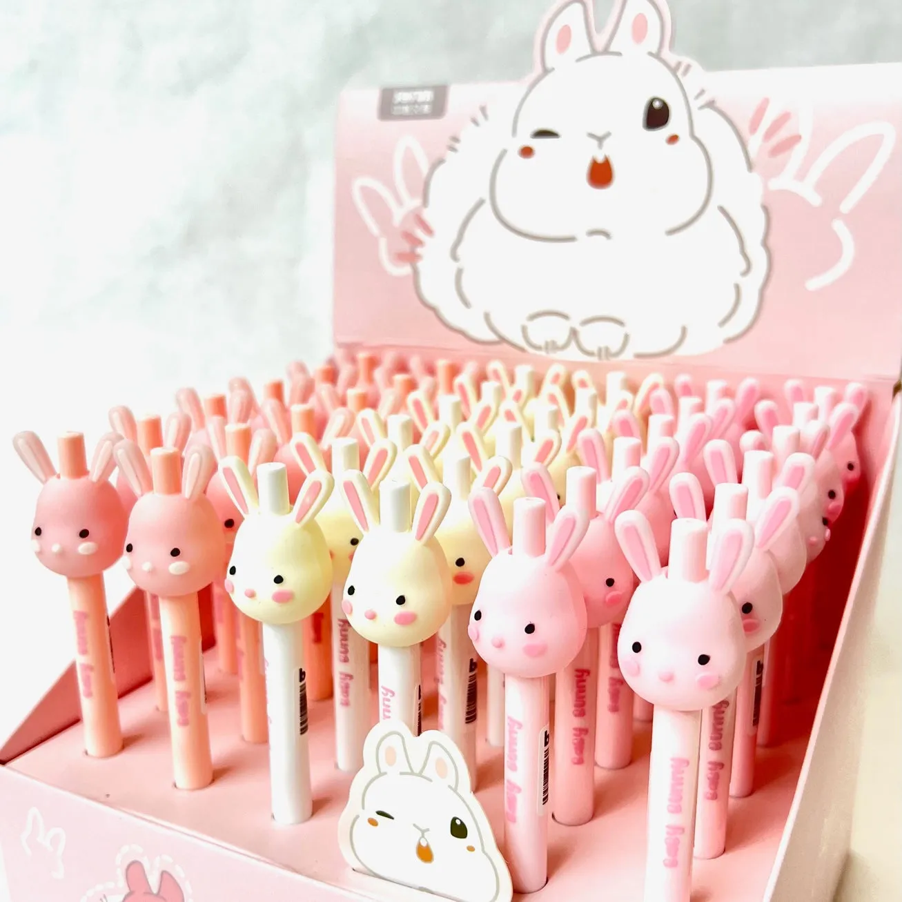 224832 BUNNY RABBIT RETRACTABLE GEL PEN-31