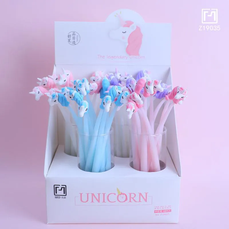 225552 UNICORN WIGGLE GEL PEN-25