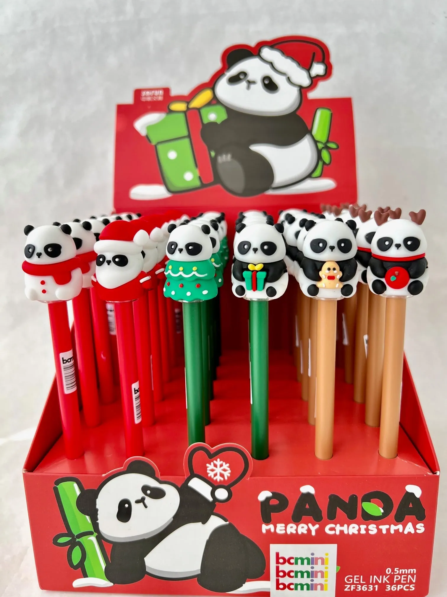 225952 CHRISTMAS PANDA GEL PEN-31