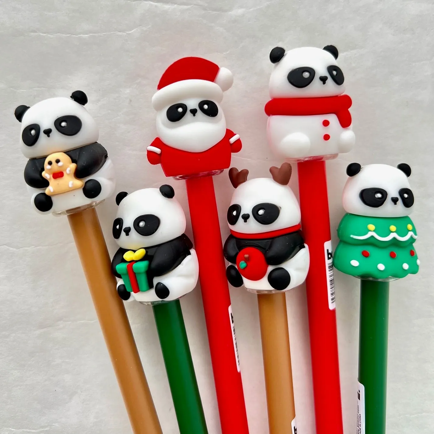 225952 CHRISTMAS PANDA GEL PEN-31