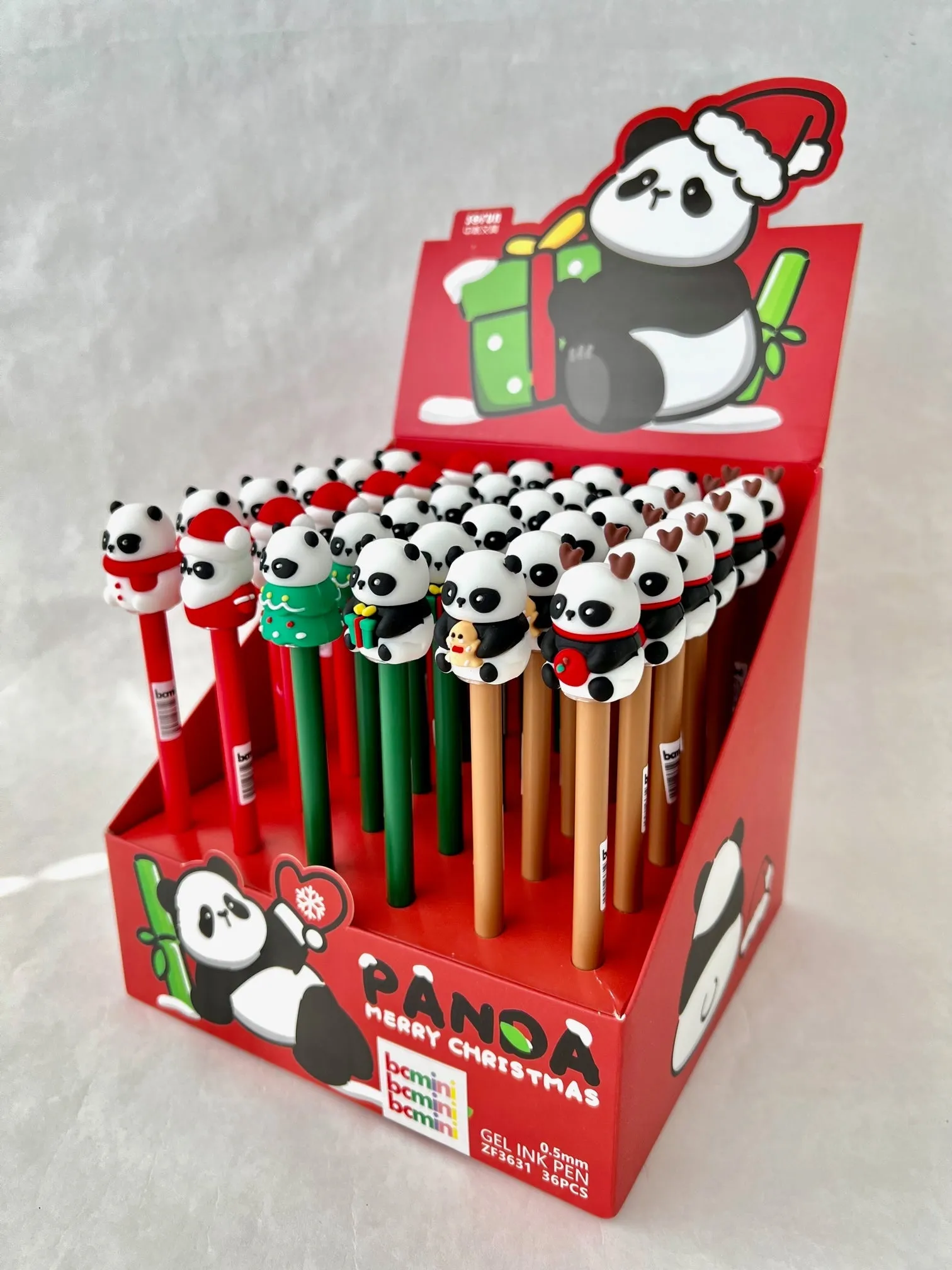 225952 CHRISTMAS PANDA GEL PEN-31