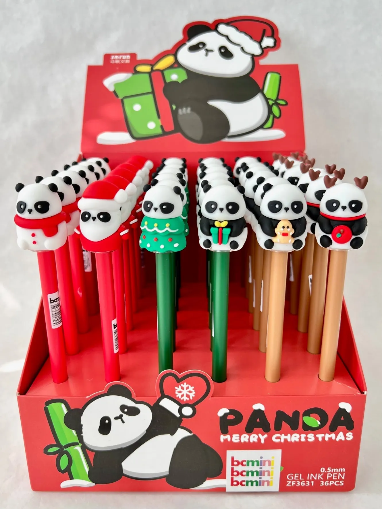 225952 CHRISTMAS PANDA GEL PEN-31