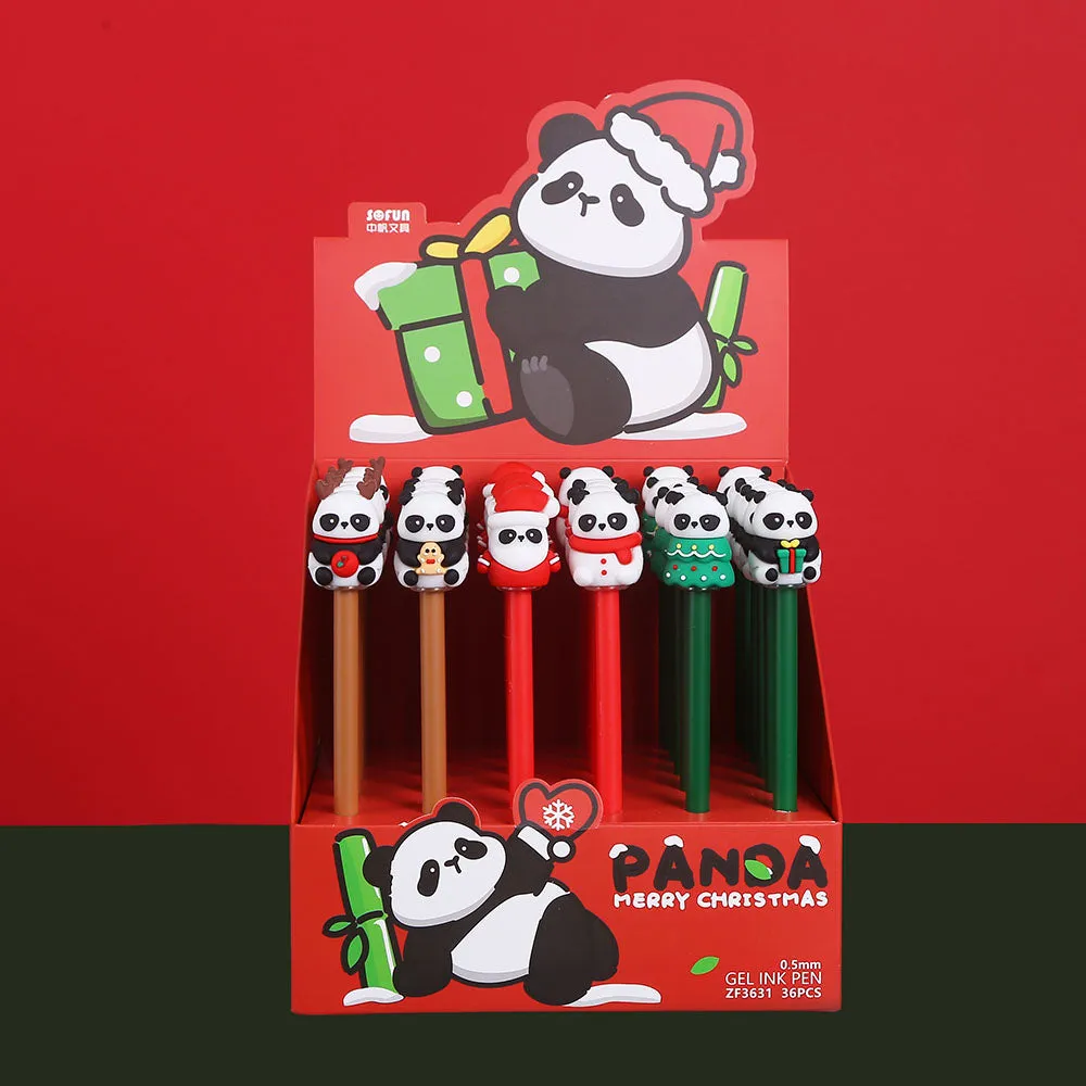 225952 CHRISTMAS PANDA GEL PEN-31