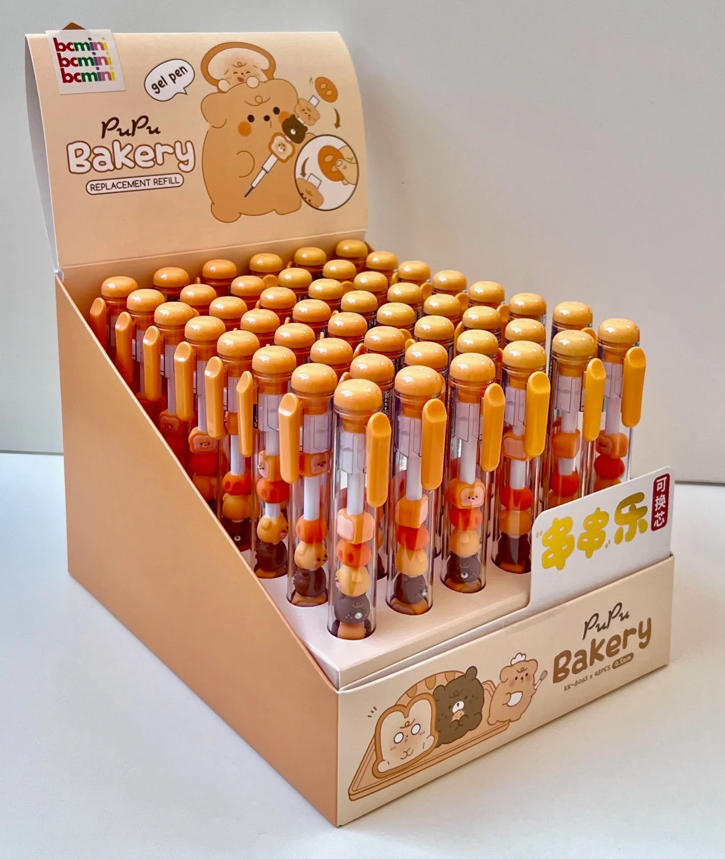 22619 PAPU BAKERY STACK GEL PEN-48