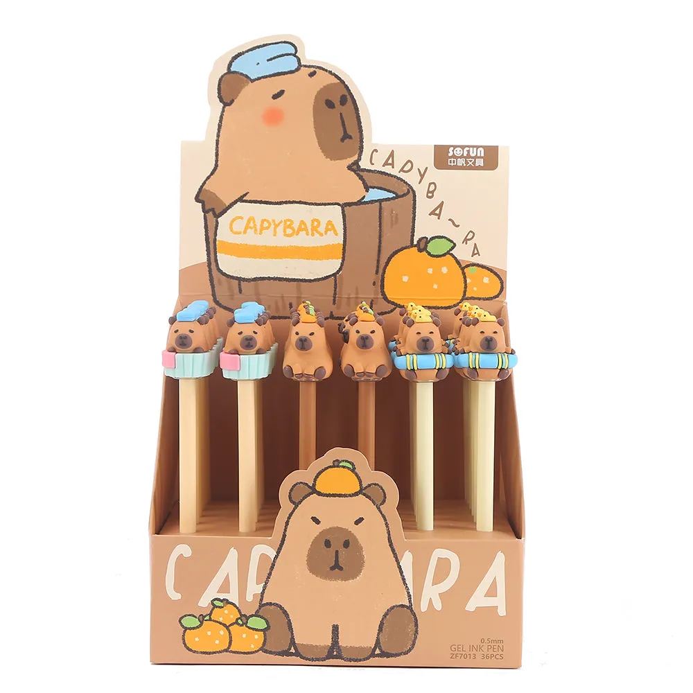 22630 CAPYBARA GEL PEN-36