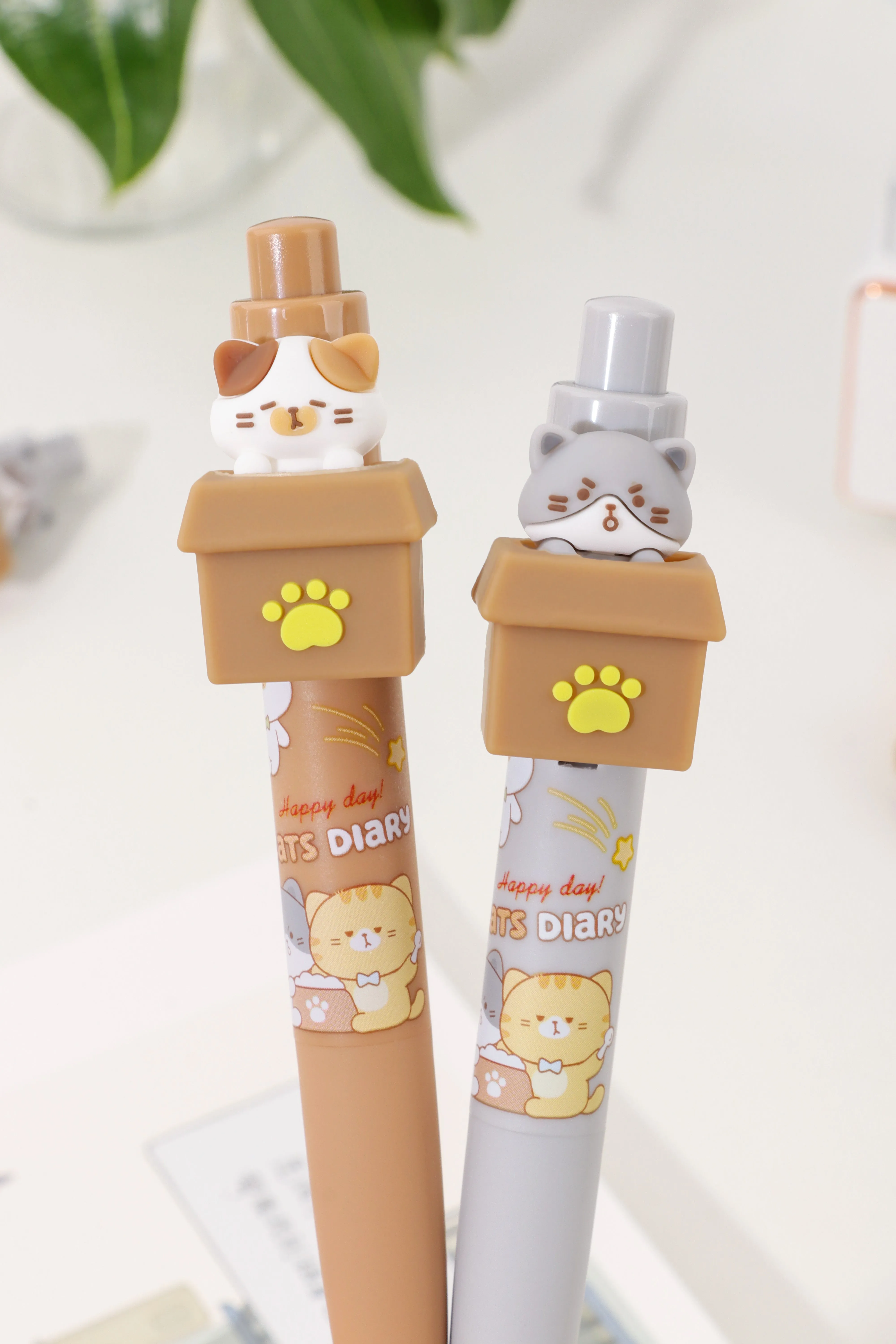 22649 ADOPT A CAT RETRACTABLE GEL PEN-36