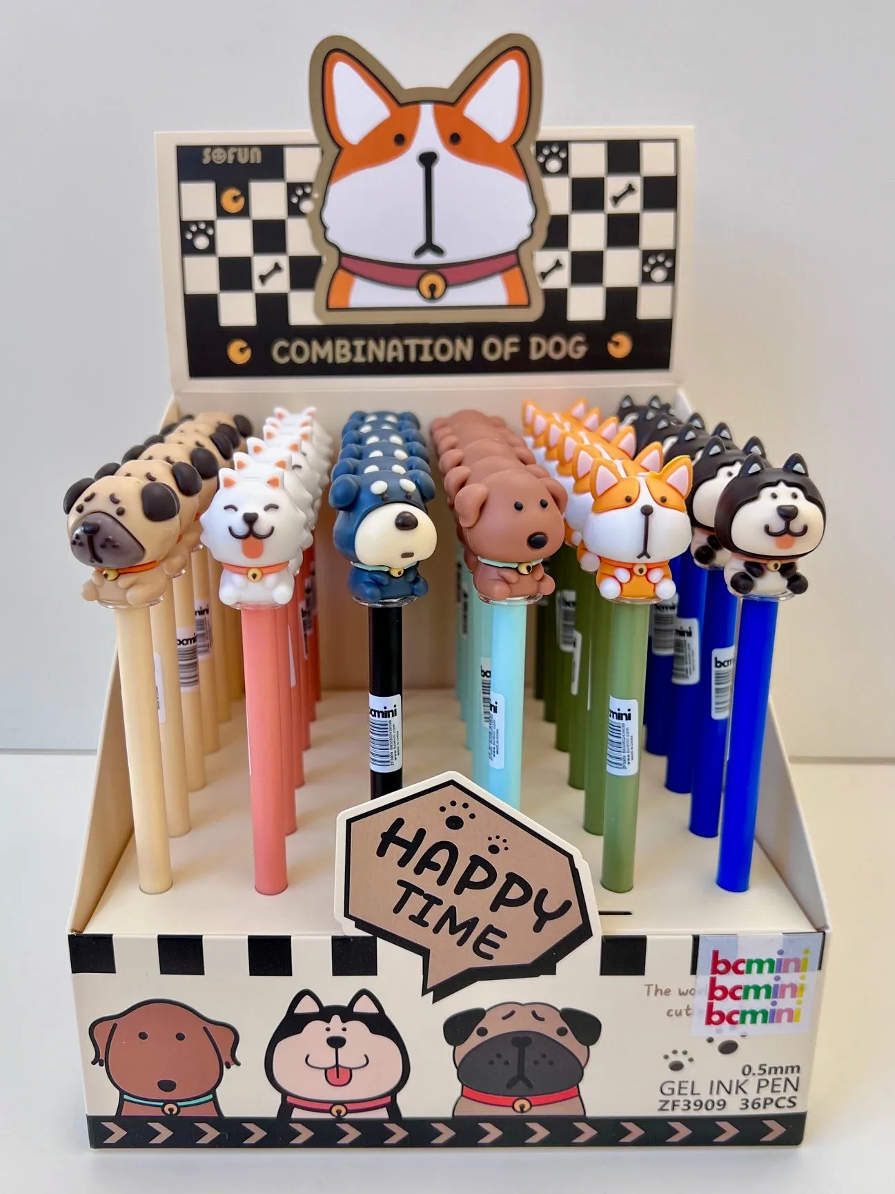 22651 DOGS GEL PEN-36