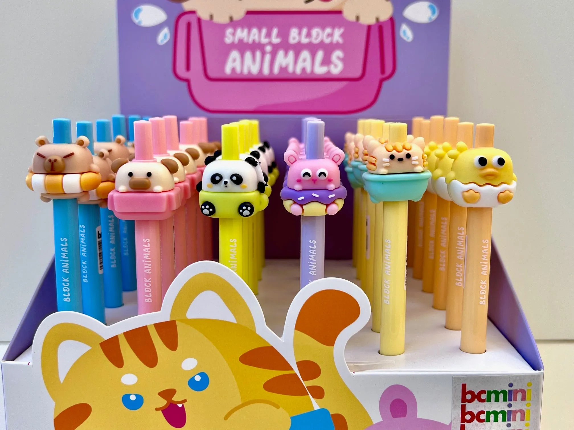 22652 ADORABLE ANIMALS RETRACTABLE GEL PEN-36