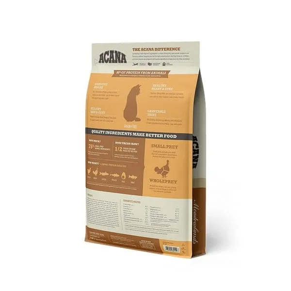 ACANA Meadowlands Freeze Dried Coated Grain Free Dry Cat Food