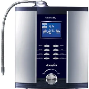 AlkaViva Athena H2 7-Plate Water Ionizer & Dual Water Filter Purifier