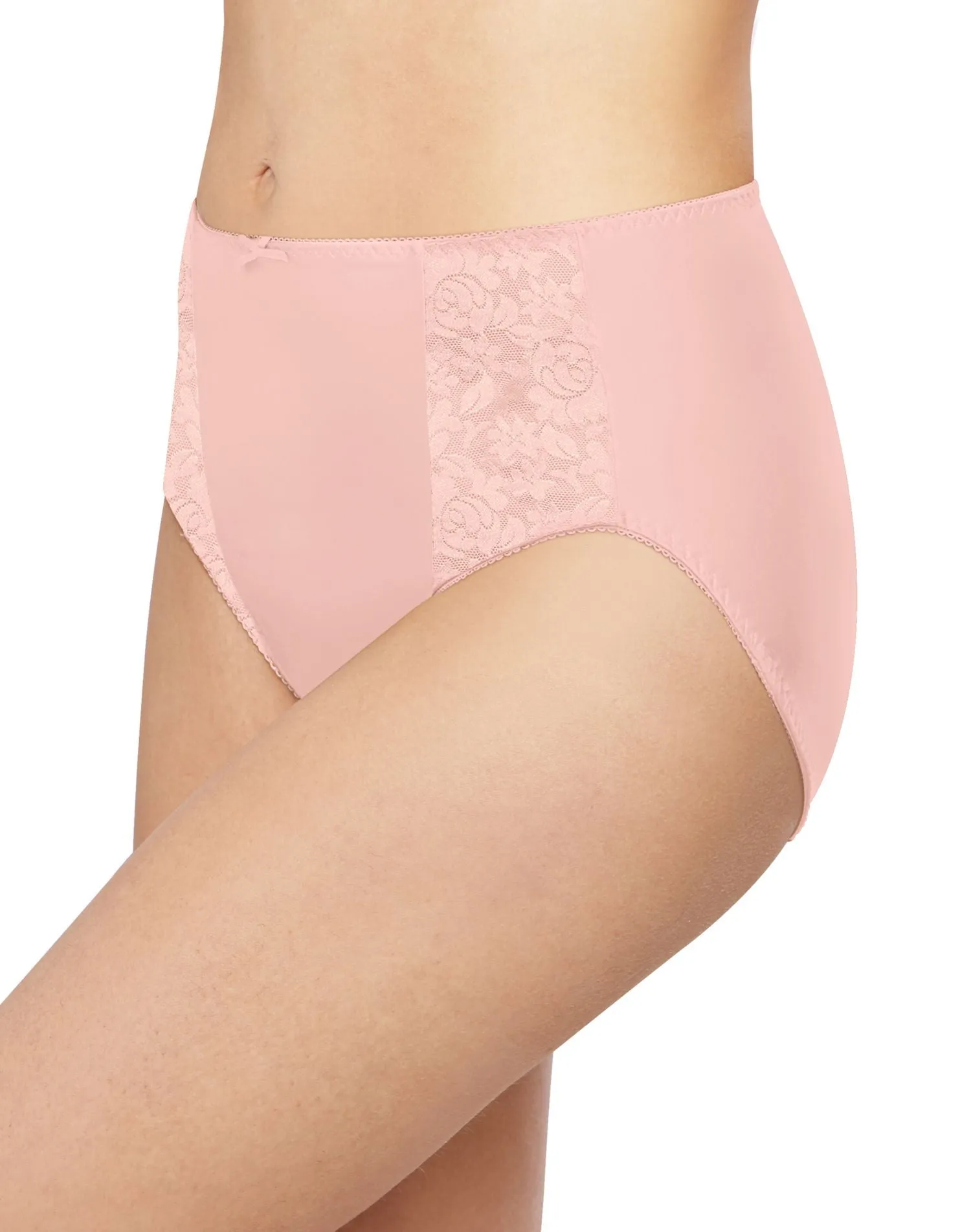 Bali Womens Double Support Hi-Cut Panty