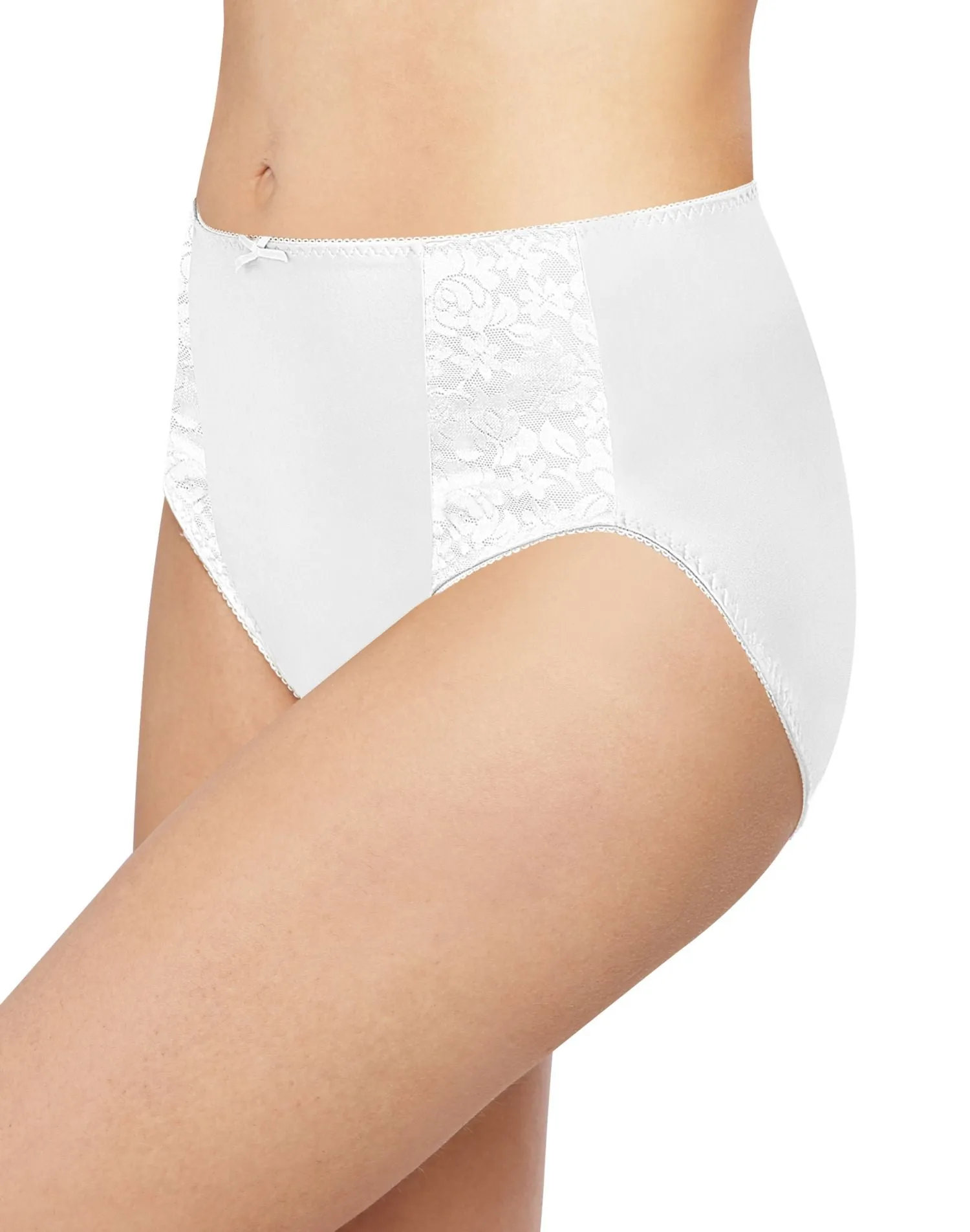 Bali Womens Double Support Hi-Cut Panty