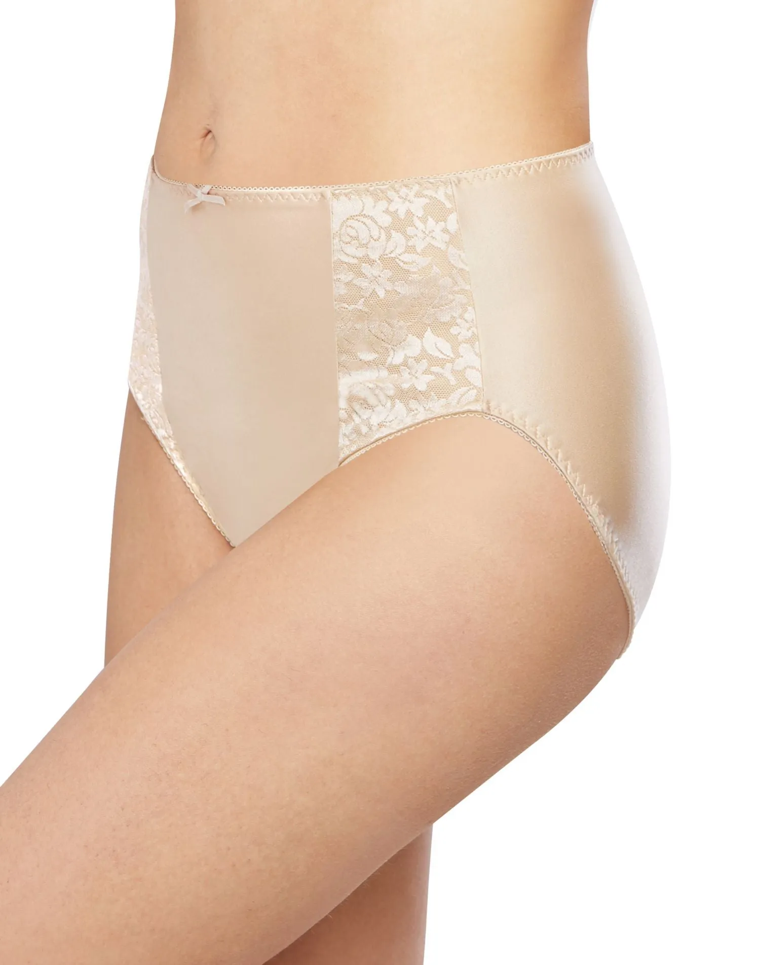 Bali Womens Double Support Hi-Cut Panty