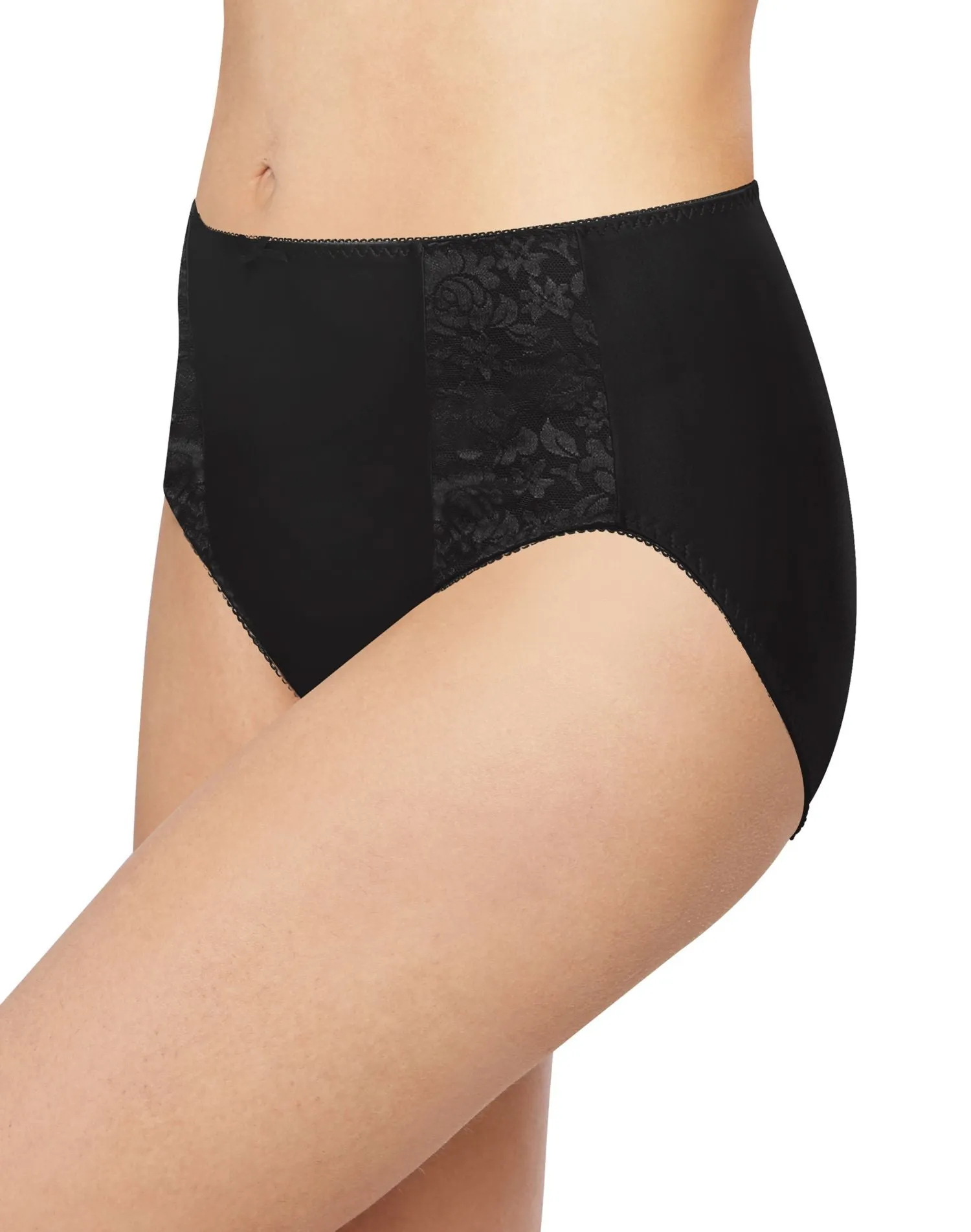 Bali Womens Double Support Hi-Cut Panty