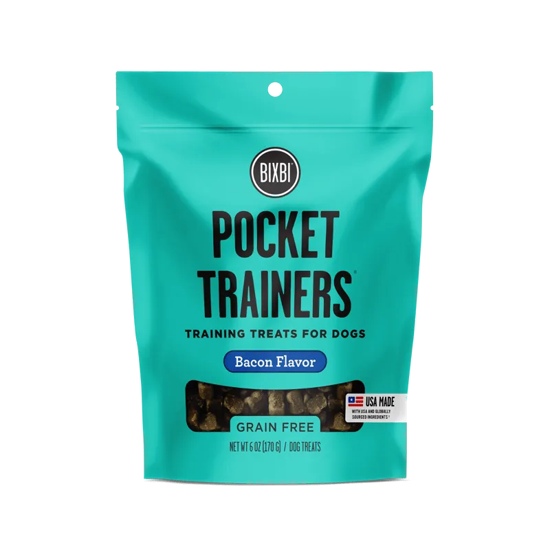 Bixbi Pocket Trainers - Bacon Treats for Dogs