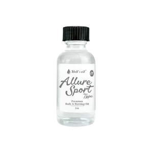 Body & Burning Oil (Inspired by Allure Sport) - 1 fl.oz.