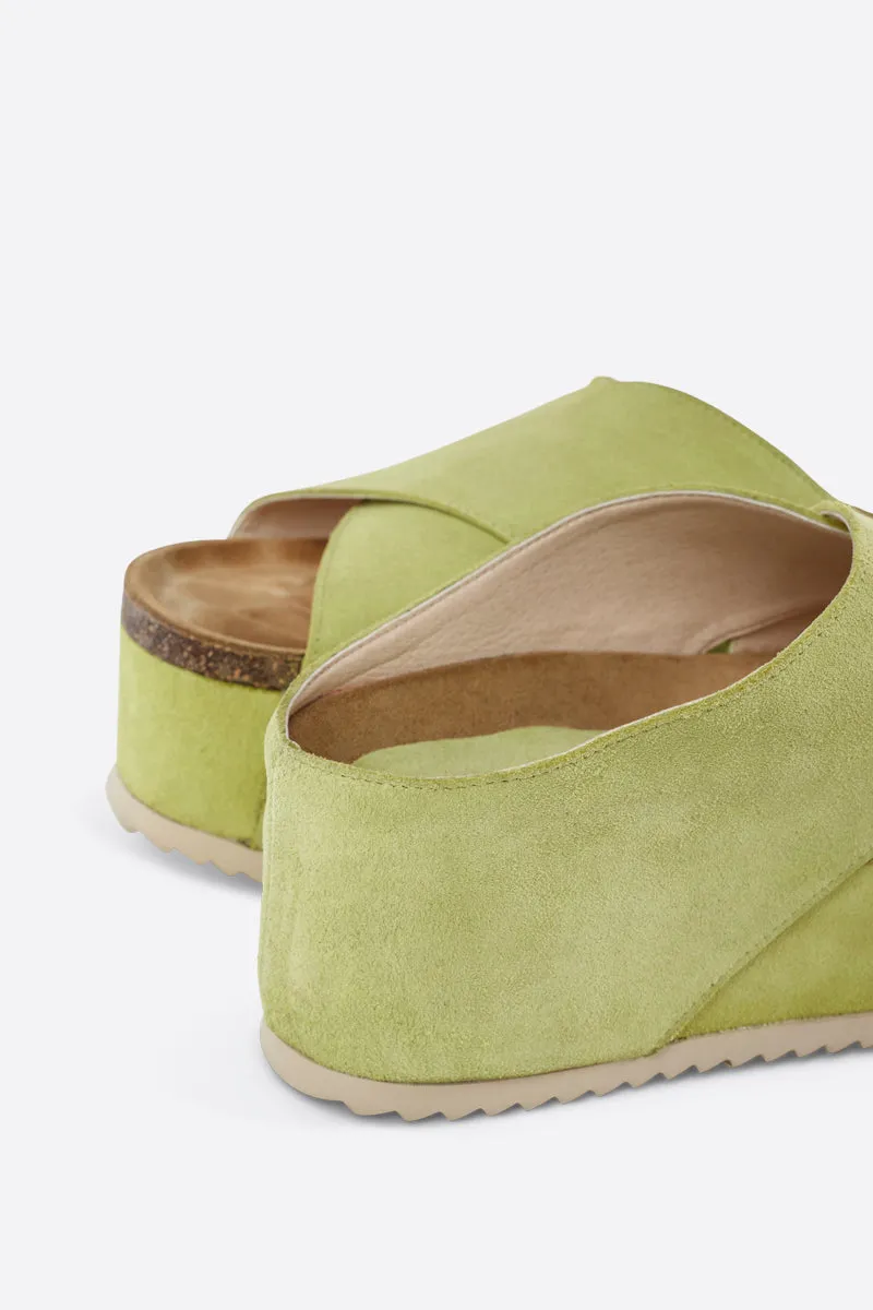 CANBERRA NATURAL SOLE FLATFORM SANDAL