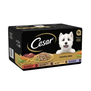 Cesar Foil Selection 8x150g Country Stew