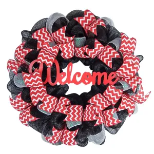 Customizable Color Wreath, Birthday Gift for Mom, Front Door Decor