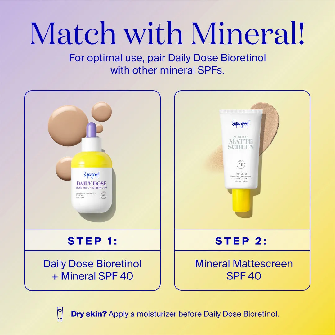 Dd Bioretinol  Mineral SPF 40