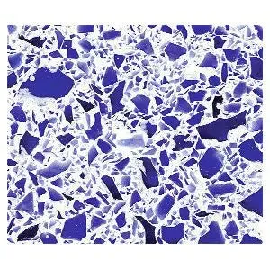 Decorative Crushed Aggregate for Concrete - Midnight Blue Glass