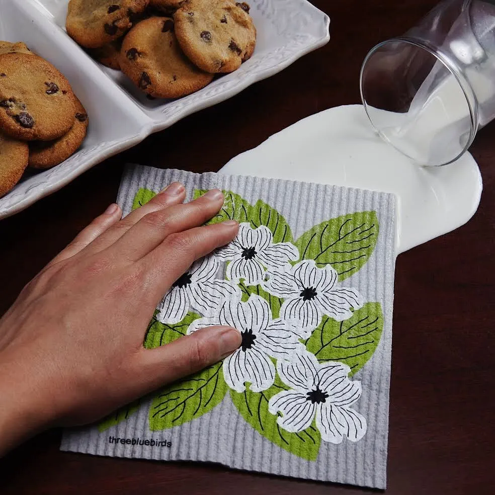 Dogwood Dishcloth