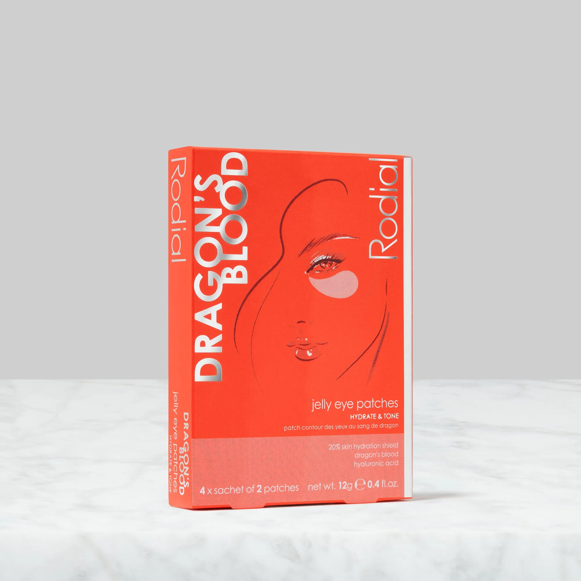 Dragon's Blood Jelly Eye  Mask Patches