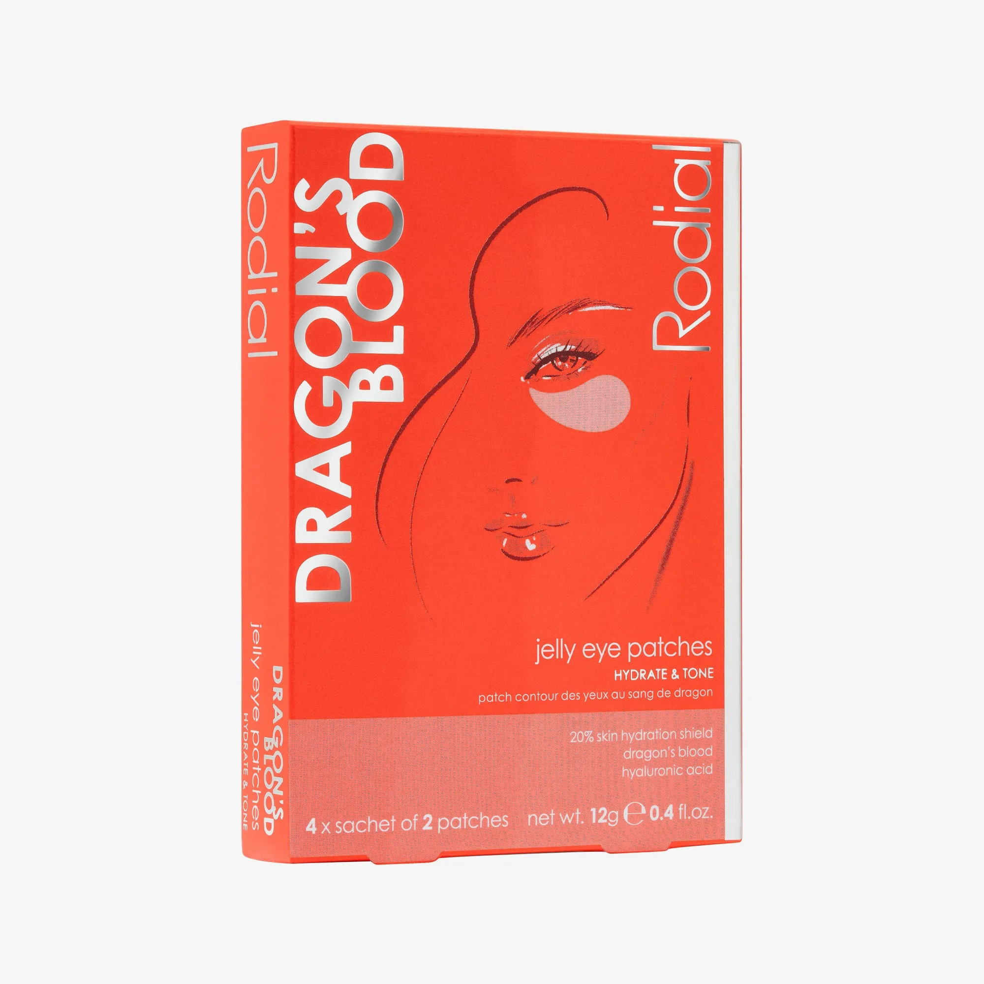 Dragon's Blood Jelly Eye  Mask Patches