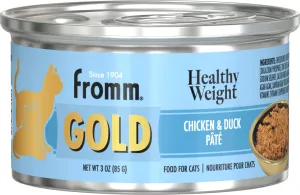 Fromm Gold Healthy Weight Chicken & Duck Pate Canned Cat Food