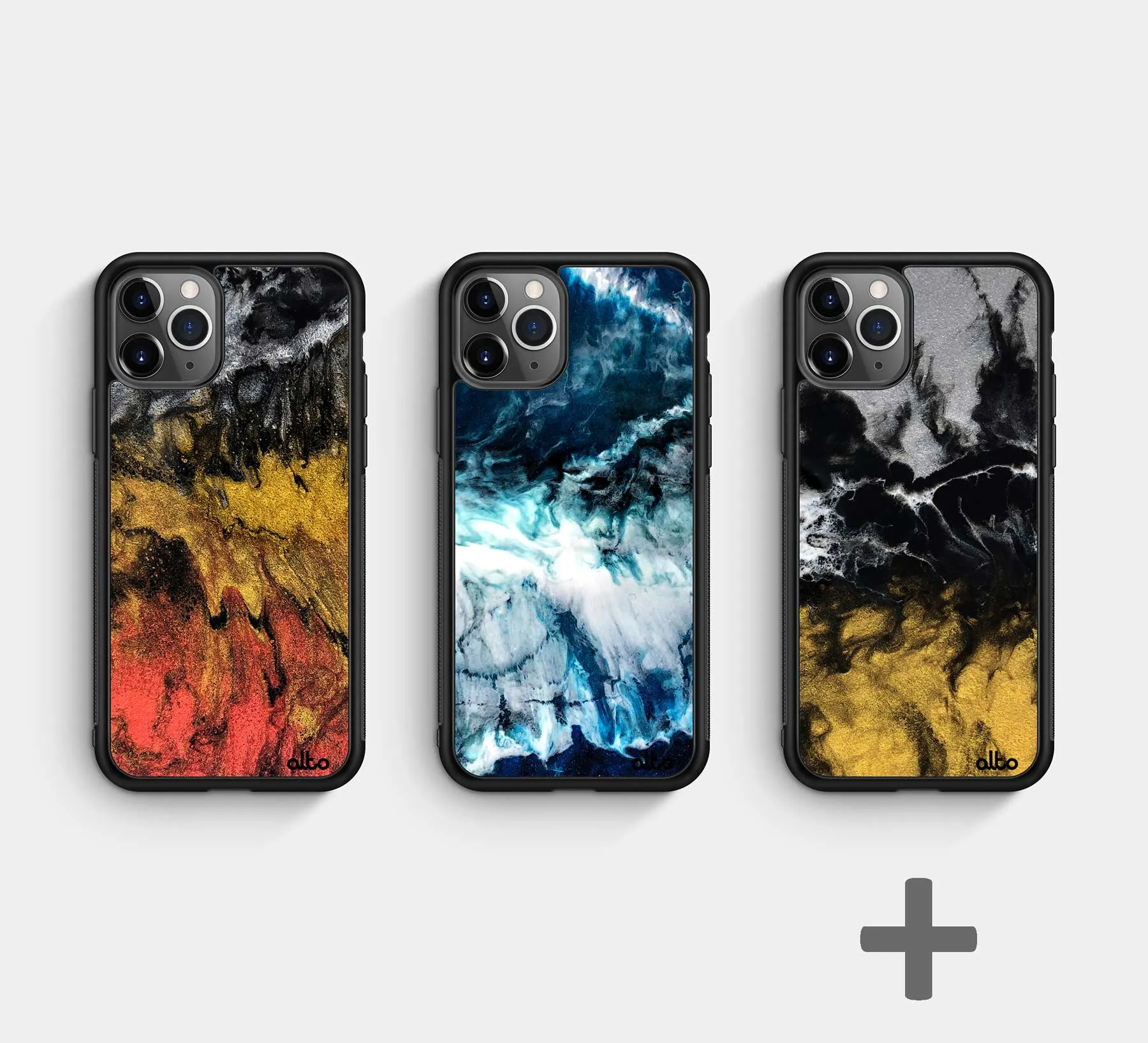 Galaxy Series - Epoxy Resin Phone Cases