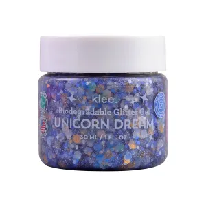 Klee Naturals - Unicorn Dream - Klee Biodegradable Glitter Gel,  1 oz: Unicorn Dream