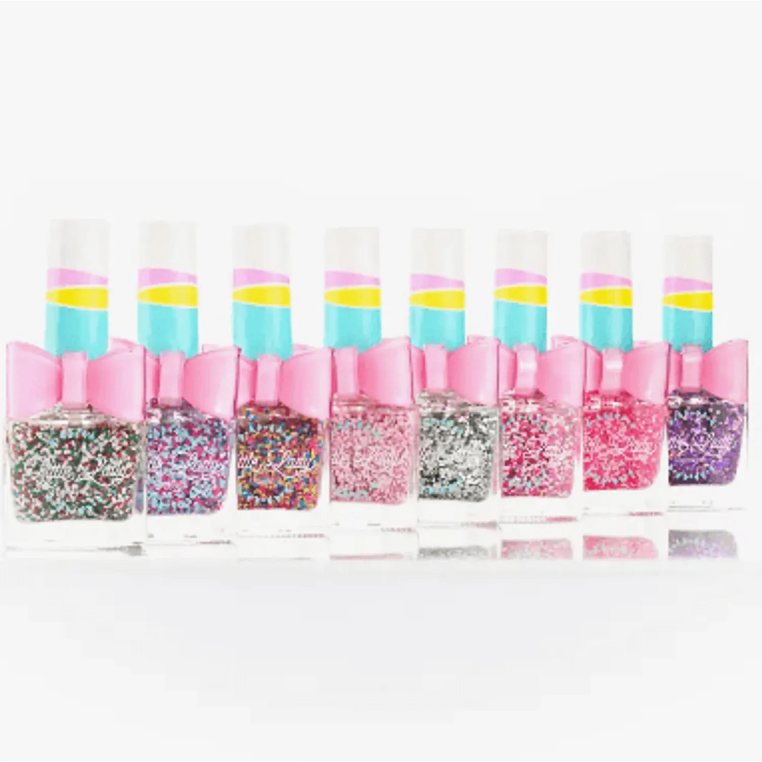 Little Lady Products- Rainbow Bubbles Nail Polish