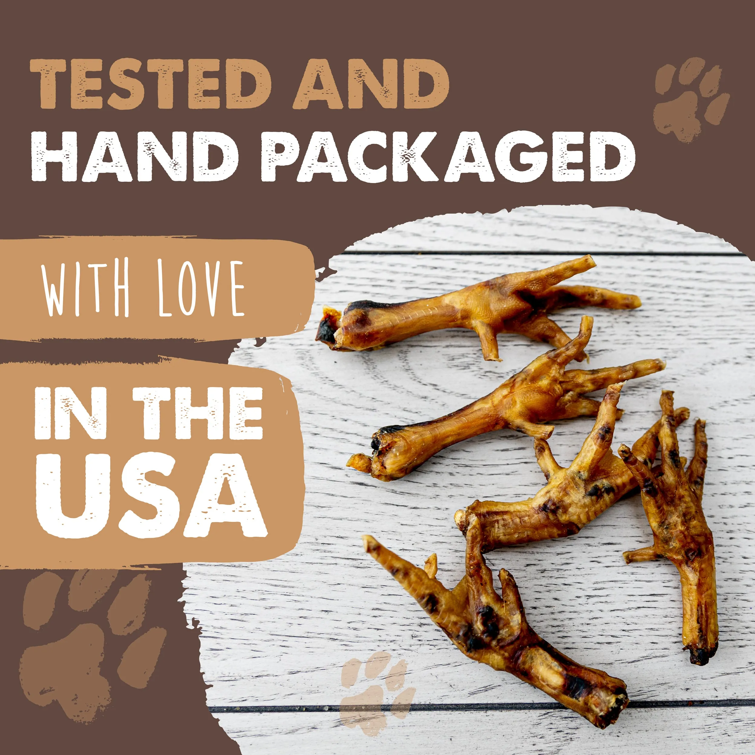 Mighty Paw Chicken Feet Dog Chews: Crunchy and Nutritious Treats