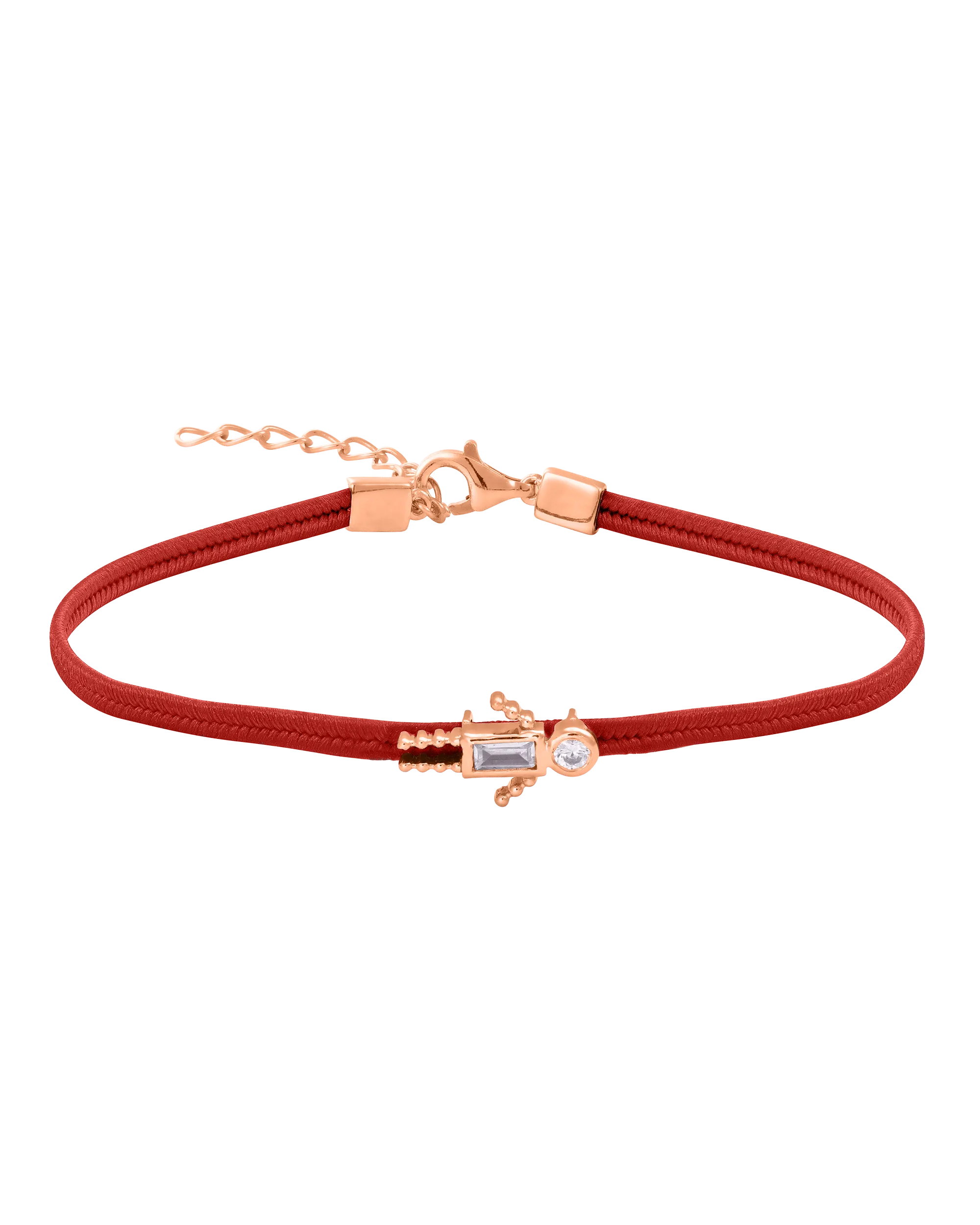 Mini Me Cord Bracelet - 18K Rose Vermeil