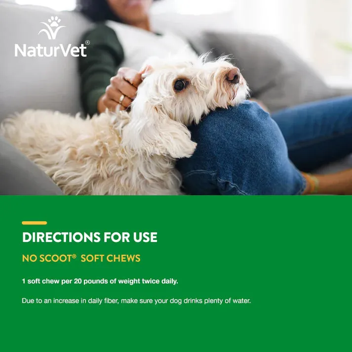 NaturVet No Scoot® - 60 soft chews