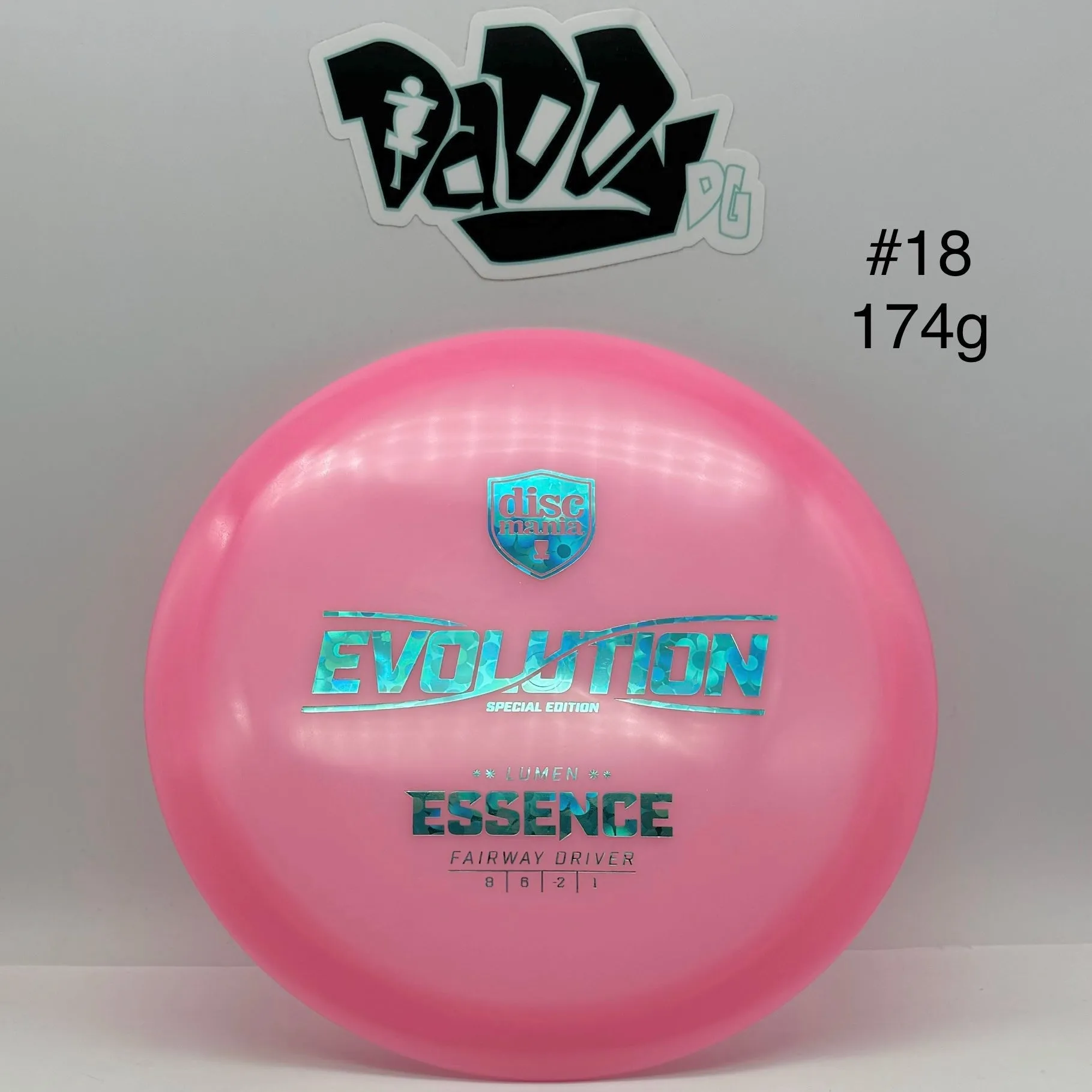 ***NEW Discmania Evolution Color Lumen Essence Special Edition Fairway Driver