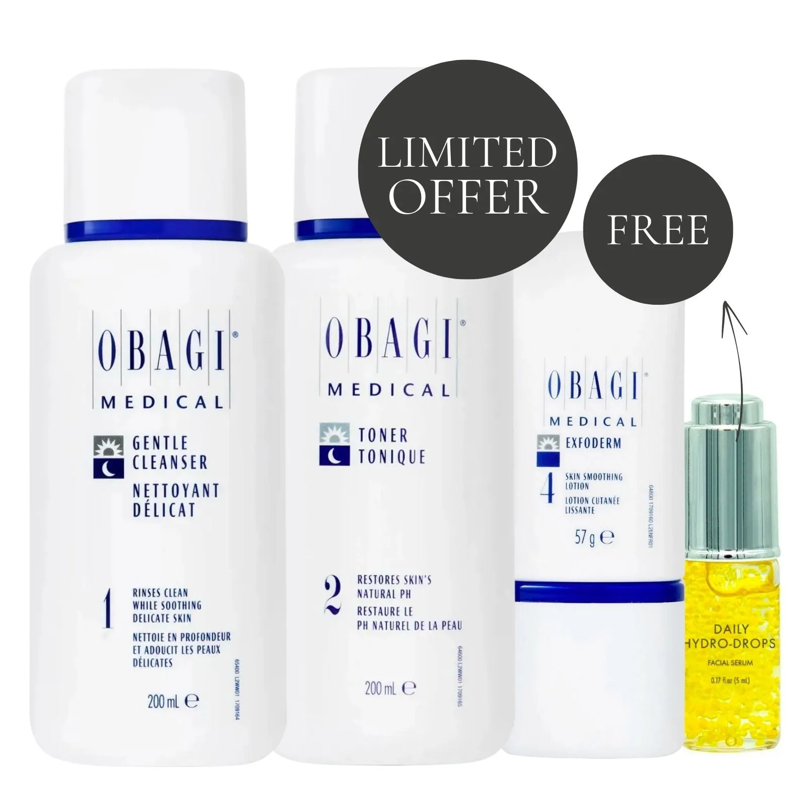 Obagi | All Day Exfoliate Normal to Dry Exclusive Bundle