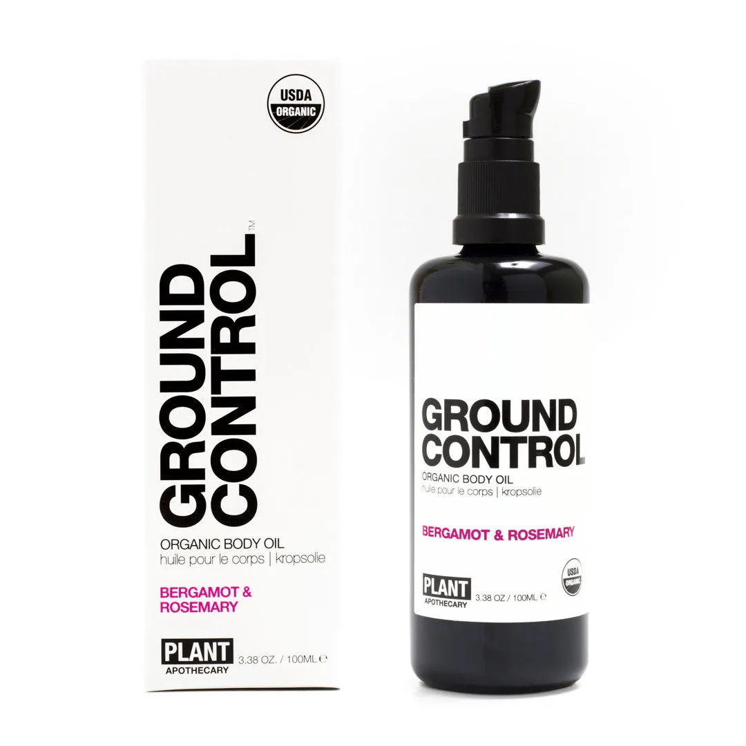 Plant Apothecary Ground Control Certified Organic Body Oil