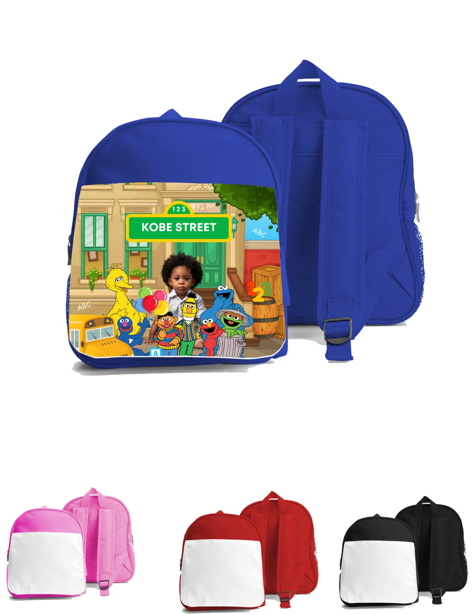 Sesame Street Back to School Editable Template