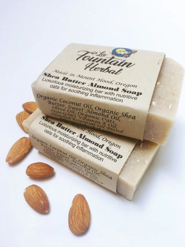 Shea Butter Almond Herbal Soap