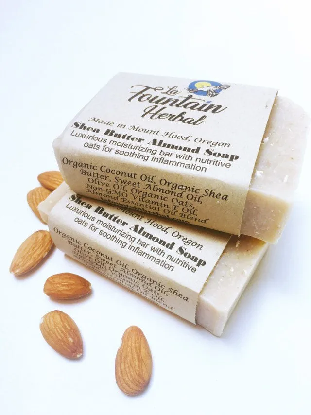 Shea Butter Almond Herbal Soap