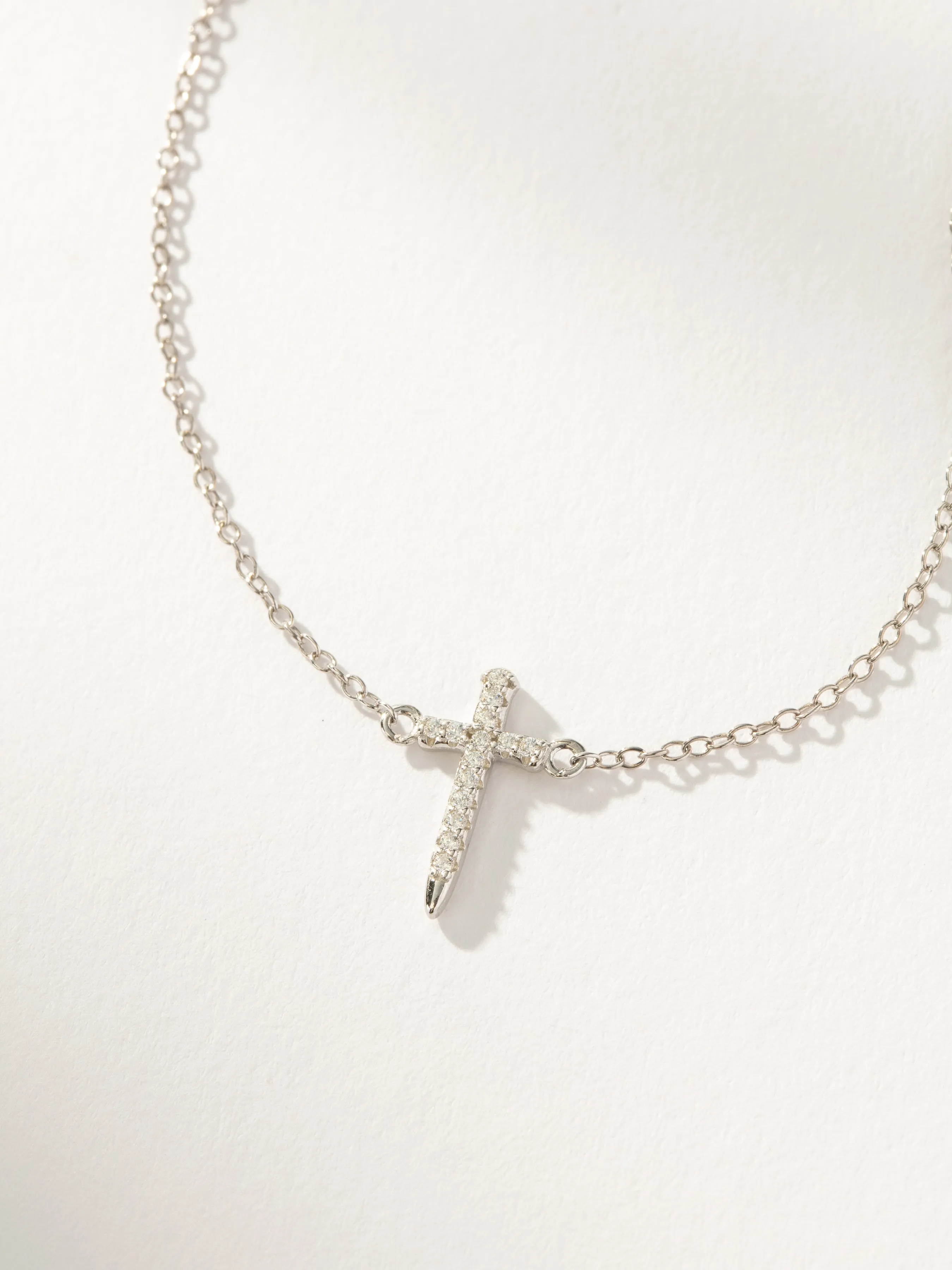 Simple Cross Necklace